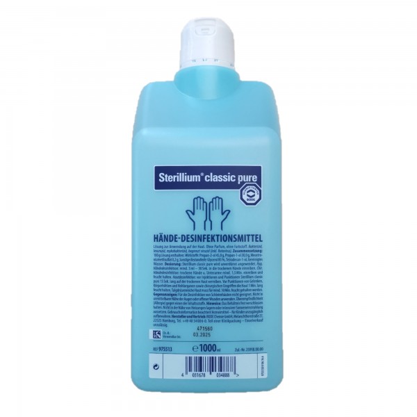 Sterillium classic pure 1000 ml