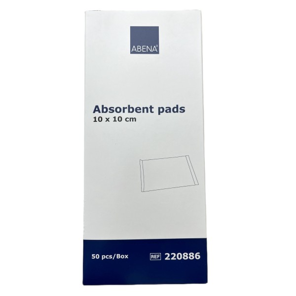 SAUGKOMPRESSEN unsteril 10x10 cm 400 g/m, 50 Stück