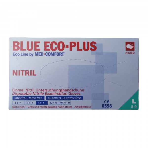 Blue Eco-Plus Nitril Gr. L, 100 Stück