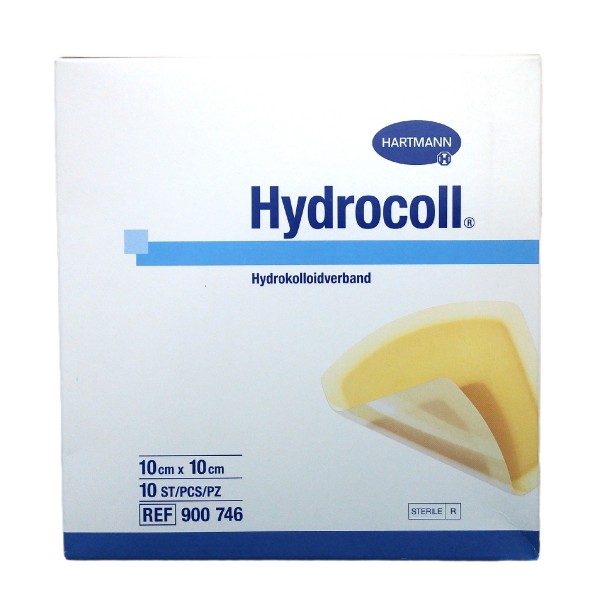 Hydrocoll Wundverband 10 cm x 10 cm, 10 Stück