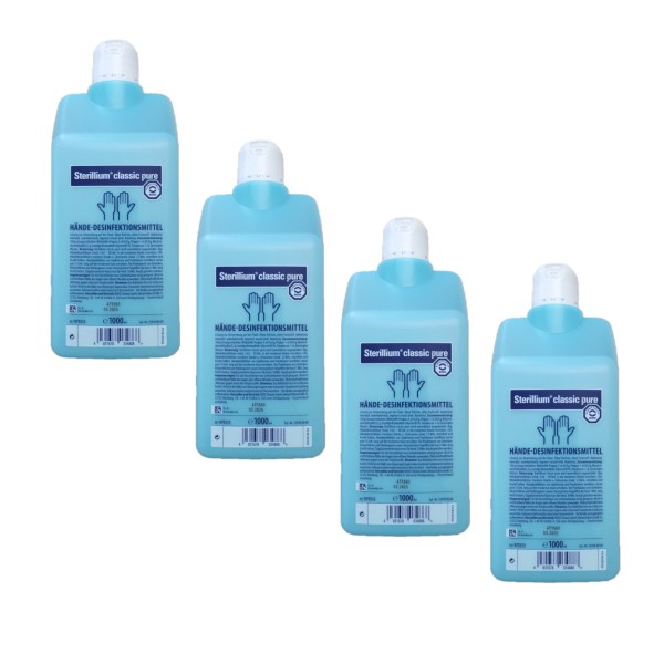 Sterillium classic pure 4 x 1000 ml