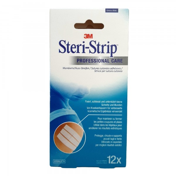 Steri-Strip Professional Care 12 mm x 10 cm WEISS