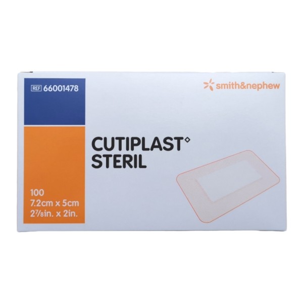 Cutiplast Steril 7,2 cm x 5 cm, 100 Stück